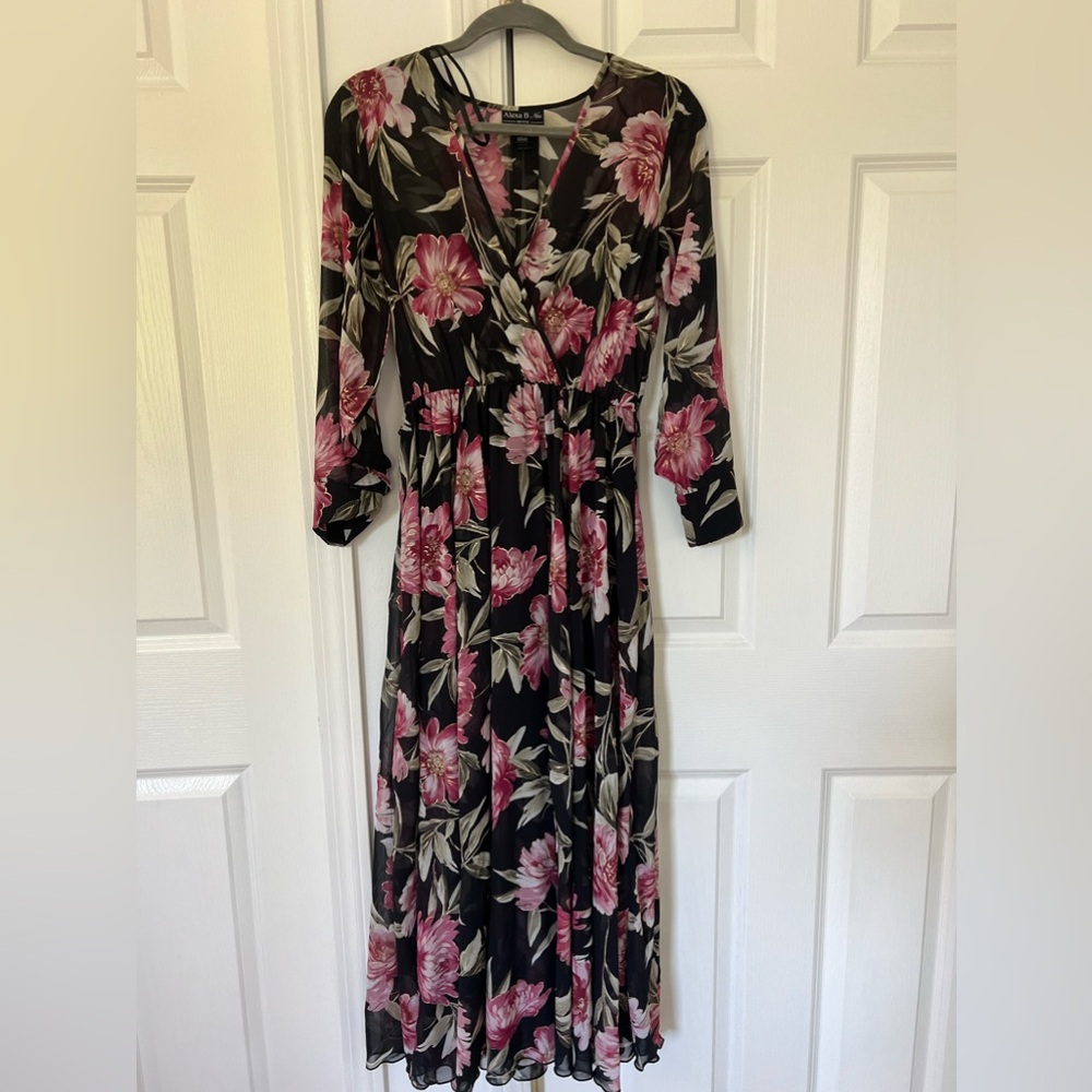 Alexa B Nites maxi dress
